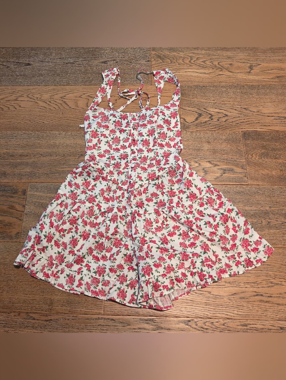 Wild Fable - Womens - Size: XS - Dress - Sundress - Red Floral Print
